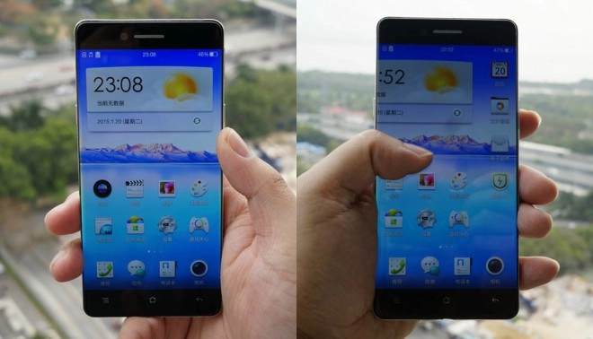 OPPO R7 : un smartphone � l'�cran sans bordure