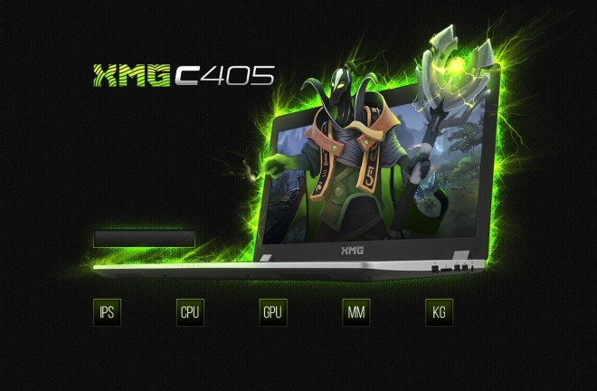 En test : Le PC portable gamer XMG C405 (GTX970M)