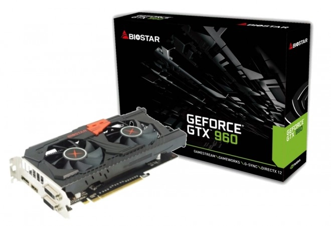 Biostar propose une carte graphique GTX 960