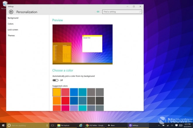 Microsoft d�gaine une nouvelle Build pour Windows 10