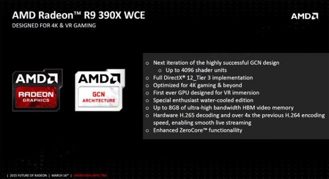 Les R9 390X et 395X2 auraient une quantit� de m�moire limit�e ?