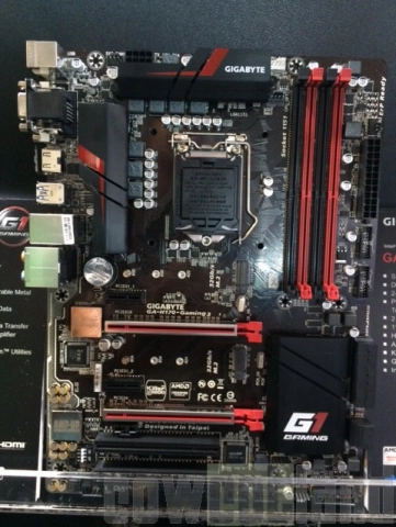 Computex 2015 : carte m�re Gigabyte GA-H170-Gaming3