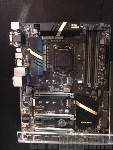 Computex 2015 : carte m�re Gigabyte GA-Z170X-UD3 et GA-Z170XP-SLI