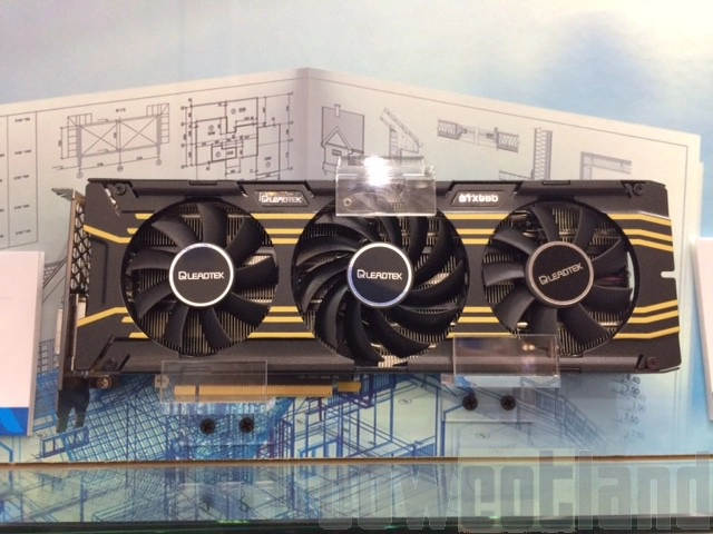 Computex 2015 : Leadtek WinFast GTX 980 Hurricane