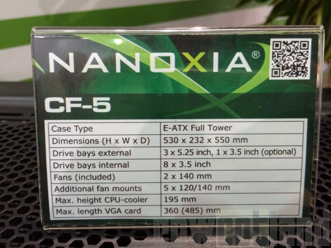 Computex 2015 : Nanoxia annonce 5 nouveaux boitiers typ�s Gamer