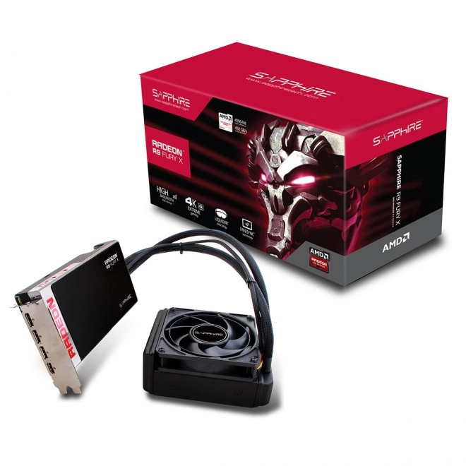 Sapphire pr�sente sa carte graphique AMD R9 Fury X