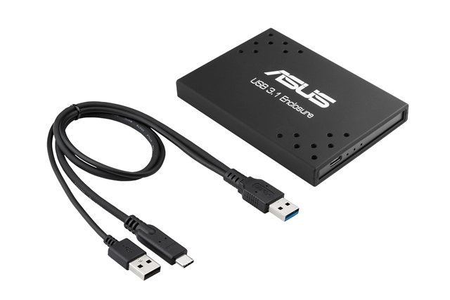 ASUS USB 3.1 Enclosure : Un SSD de 512 Go en externe