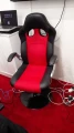 Gamescom 2015 : fauteuil et pouf / repose-pied avec enceintes chez Prif
