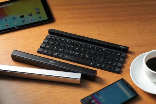LG propose un enrouleur de clavier