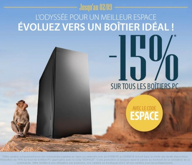 Les Bons Plans de JIBAKA : -15 % de ristourne sur tous les boitiers chez LDLC