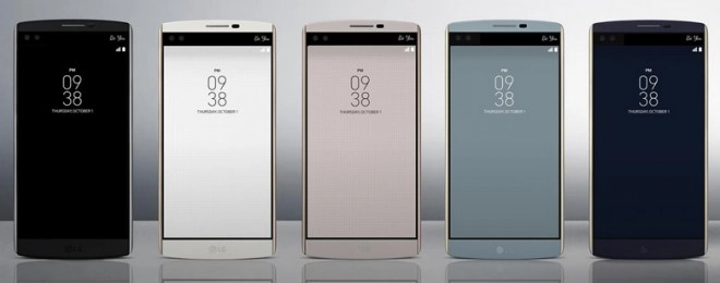 LG officialise son nouveau smartphone V10