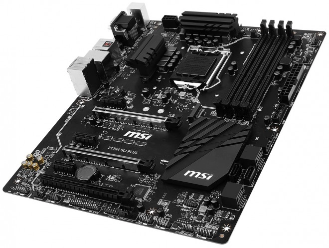 MSI pr�sente la carte m�re Z170 SLI Plus