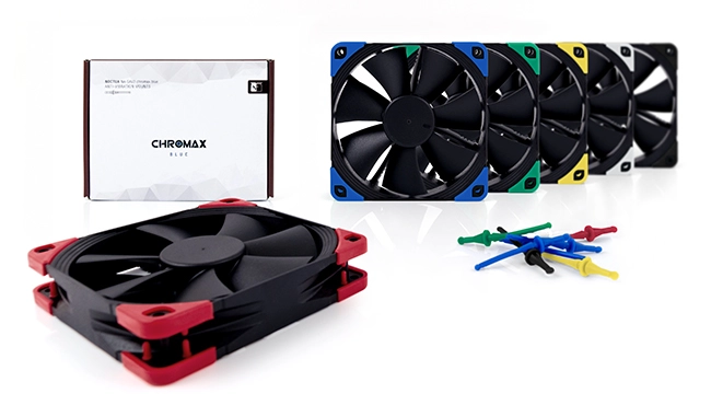 Noctua Chromax, pour ajouter un peu de couleur...