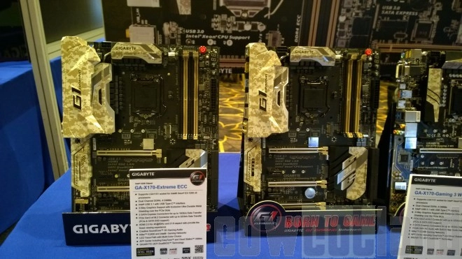 CES 2016 : des cartes m�res X100 chez Gigabyte