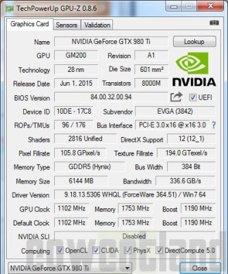  Preview EVGA GeForce GTX 980 Ti SC+ GAMING ACX 2.0+