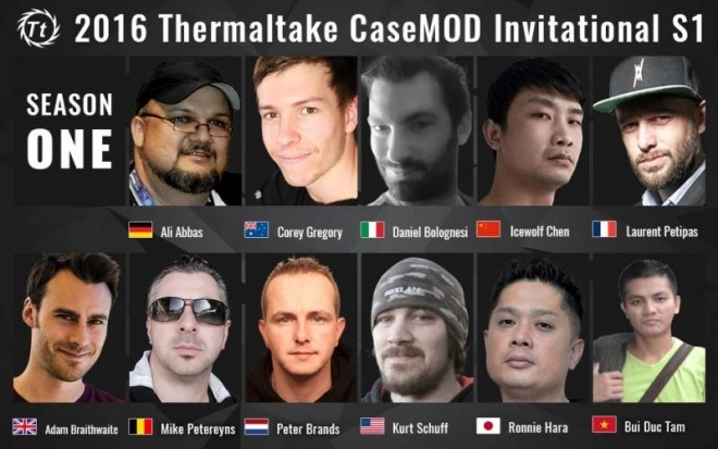 Thermaltake CaseMOD Invitational 2016 Season 1, on peut voter !