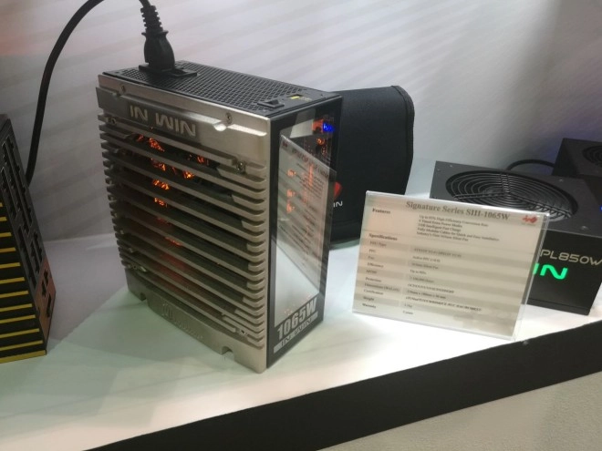 Computex 2016 : alimentations ATX et pas tr�s conventionnelles chez In Win