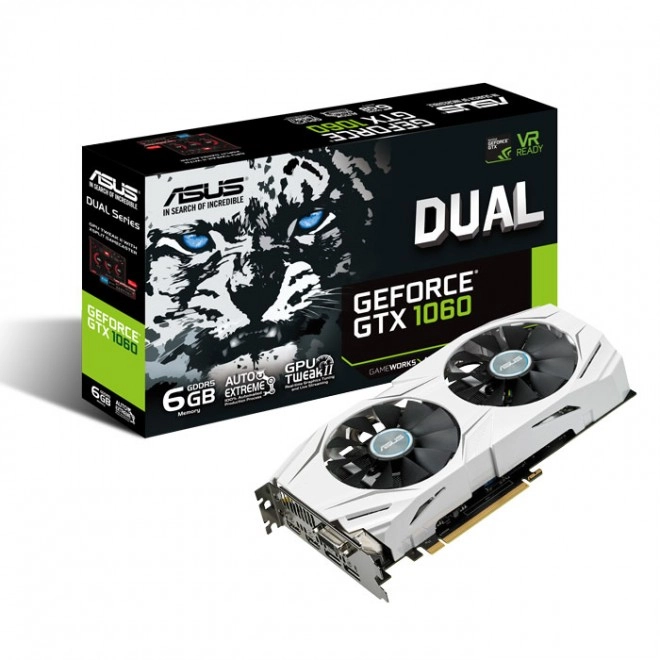 Asus d�voile �galement quatre cartes graphique GTX 1060