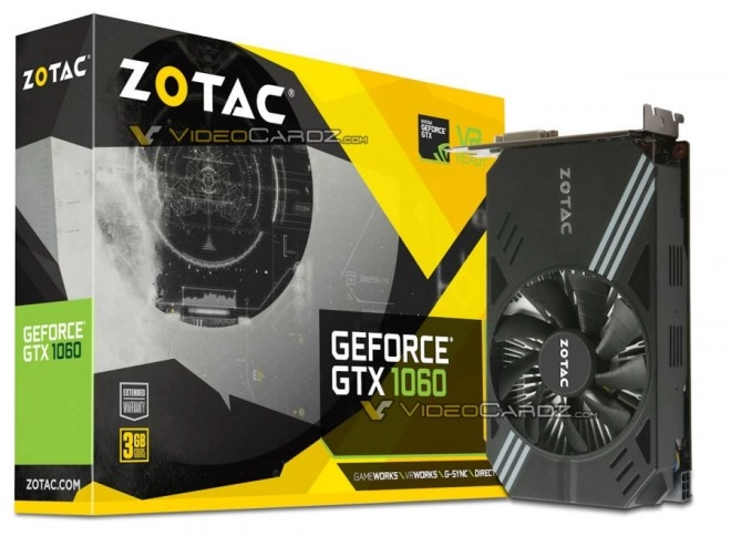 La GTX 1060 se la joue mini chez Zotac