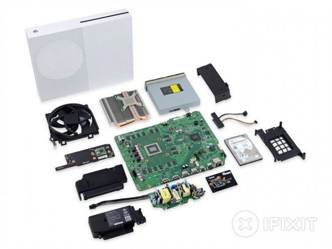 A quoi ressemble l'int�rieur de la Xbox One S ?