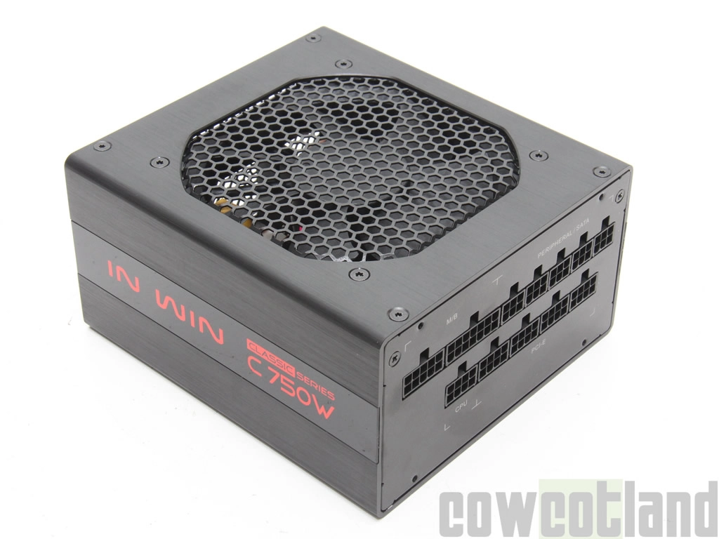 Test alimentation IN WIN Classic Series 750 watts