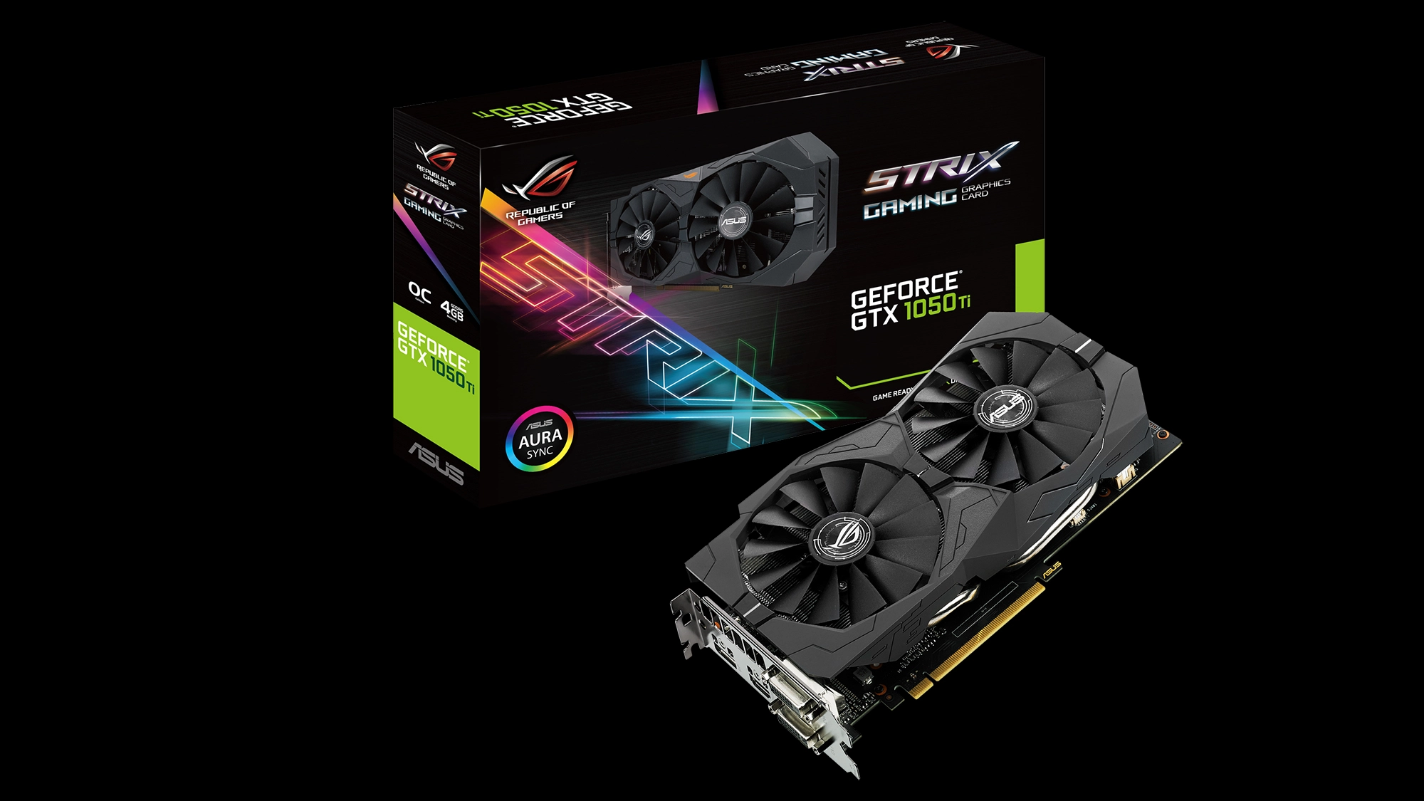 Asus a 8 GTX 1050 et 1050 Ti � nous montrer