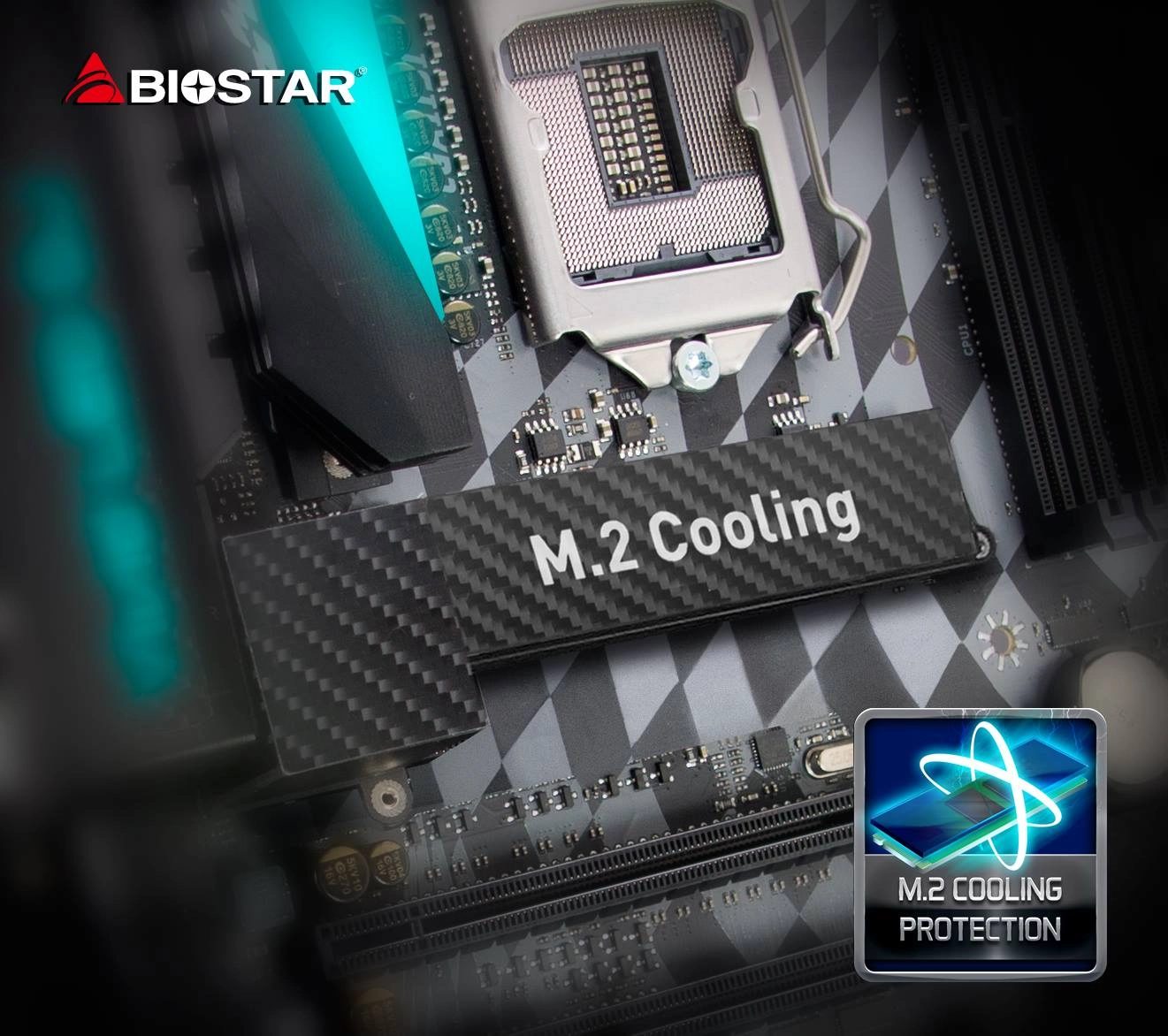 Pour ses prochaines cartes Racing, Biostar veut s'occuper du refroidissement du SSD en M.2