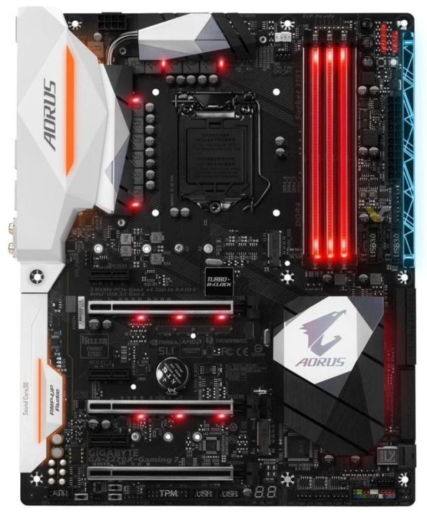 D�cid�ment... Tout, ou presque, sur la carte m�re Aorus Z270X-Gaming 7