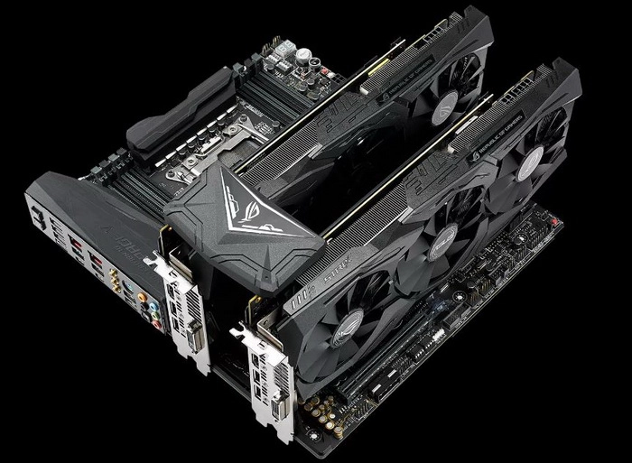 ASUS pr�pare un tout nouveau pont SLI RGB
