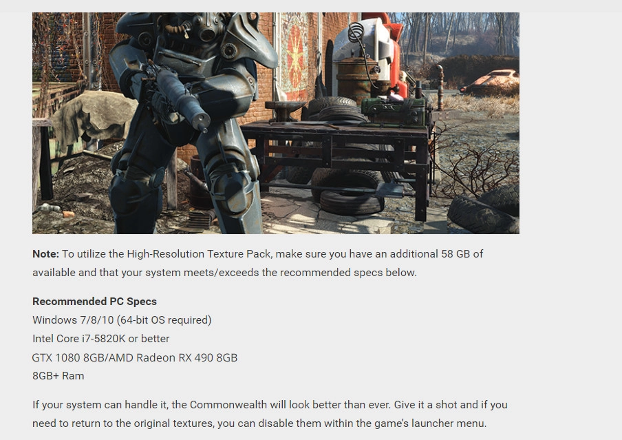 Bethesda annonce par erreur la future RX 490 8 Go d'AMD