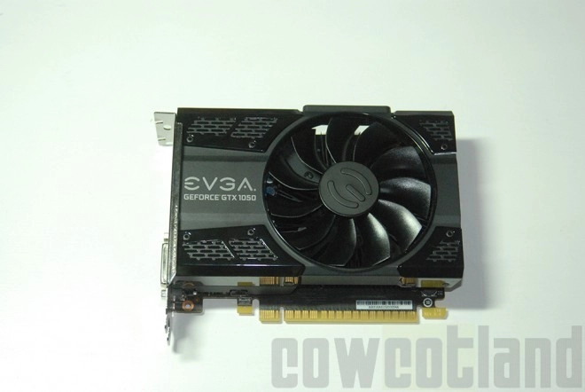  Test Carte graphique EVGA Geforce GTX 1050 SC