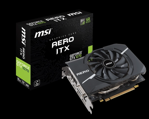 La myst�rieuse carte graphique de MSI �tait une GTX 1070 Aero ITX