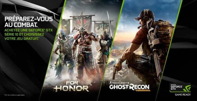 La GTX 1060 de Nvidia int�gre d�sormais le bundle � Pr�parez-vous au combat �