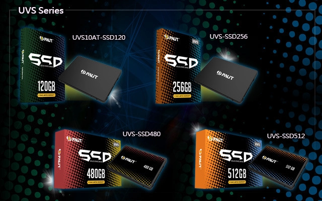 Palit se lance dans le SSD SATA III avec les UVS et GFS