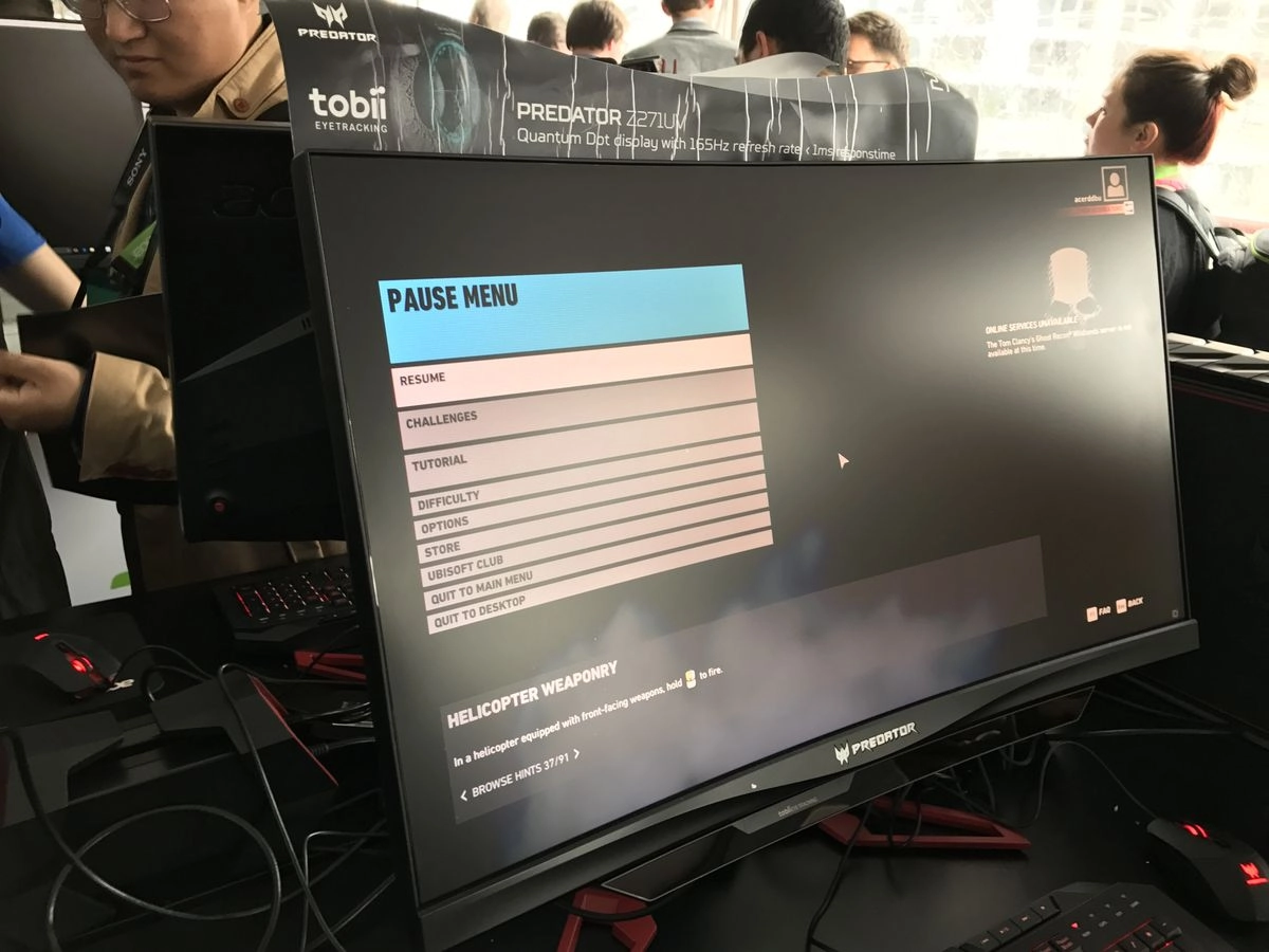 Acer pr�sente le Predator X27, un �cran 4K HDR G-Sync 144 Hz