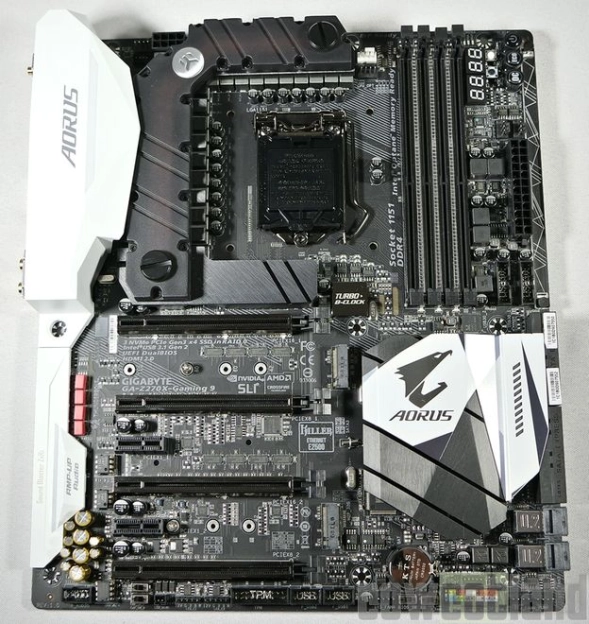  Test de la carte m�re Gigabyte AORUS Z270X Gaming 9