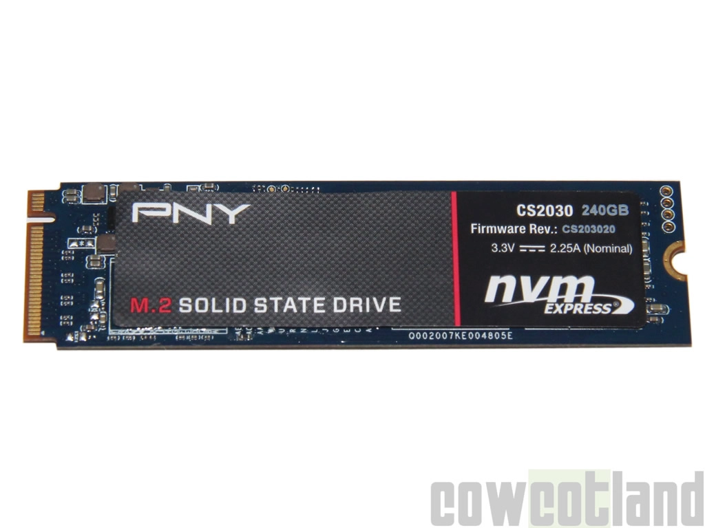  Test du SSD PNY CS2030