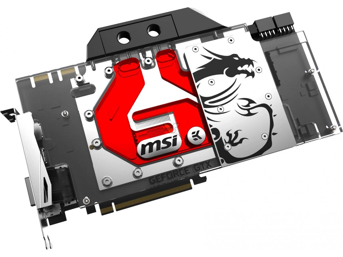 MSI propose une GTX 1080 Ti Sea Hawk EK X avec un waterblock