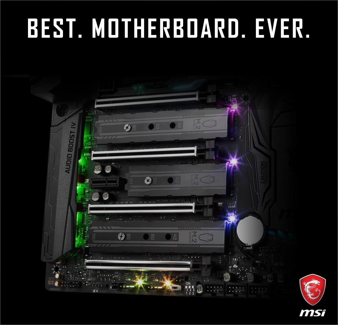Voil� la toute premi�re image d'une carte m�re MSI X299 pour les futurs CPU Intel Skylake-X