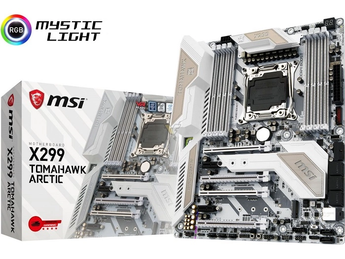 MSI annonce sa carte m�re X299 TOMAHAWK ARCTIC