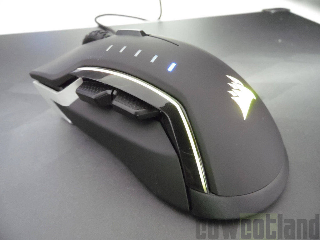  Test Souris Corsair Glaive RGB
