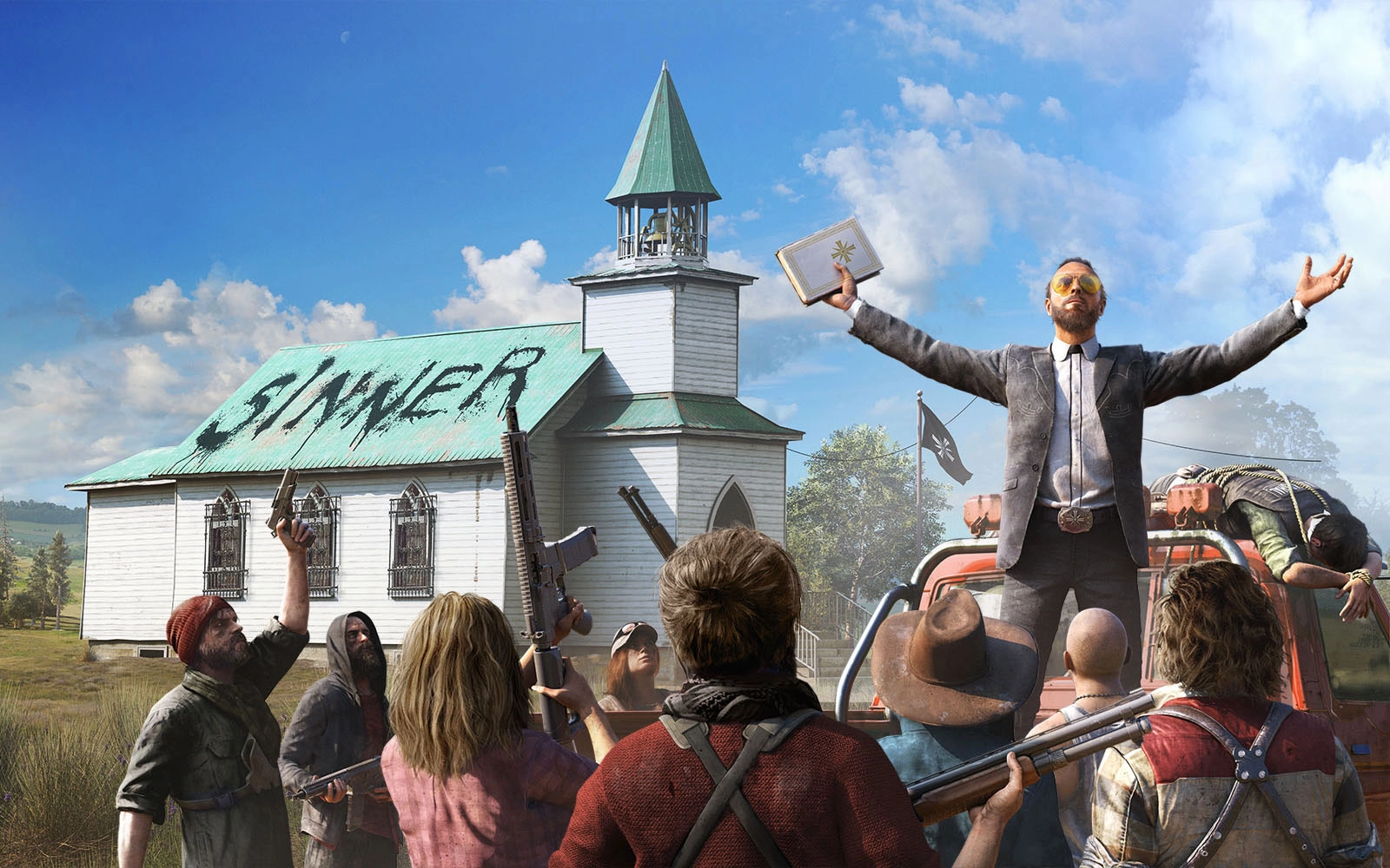 Ubisoft offre �galement un trailer et une vid�o de gameplay � Far Cry 5