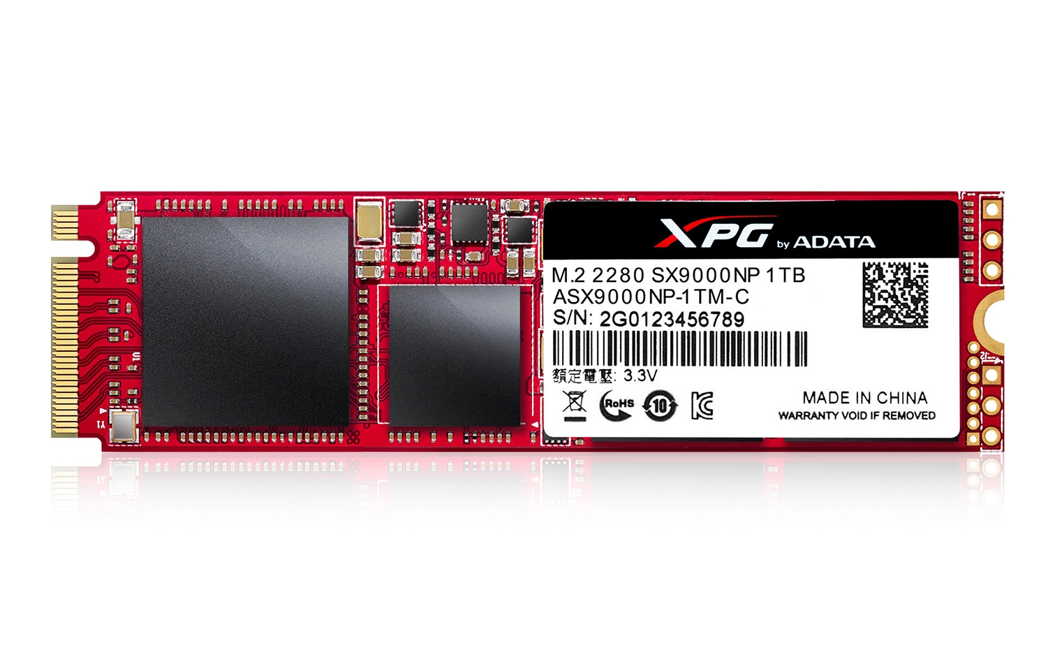 ADATA annonce son SSD NVMe SX9000 � 2800 Mo/sec