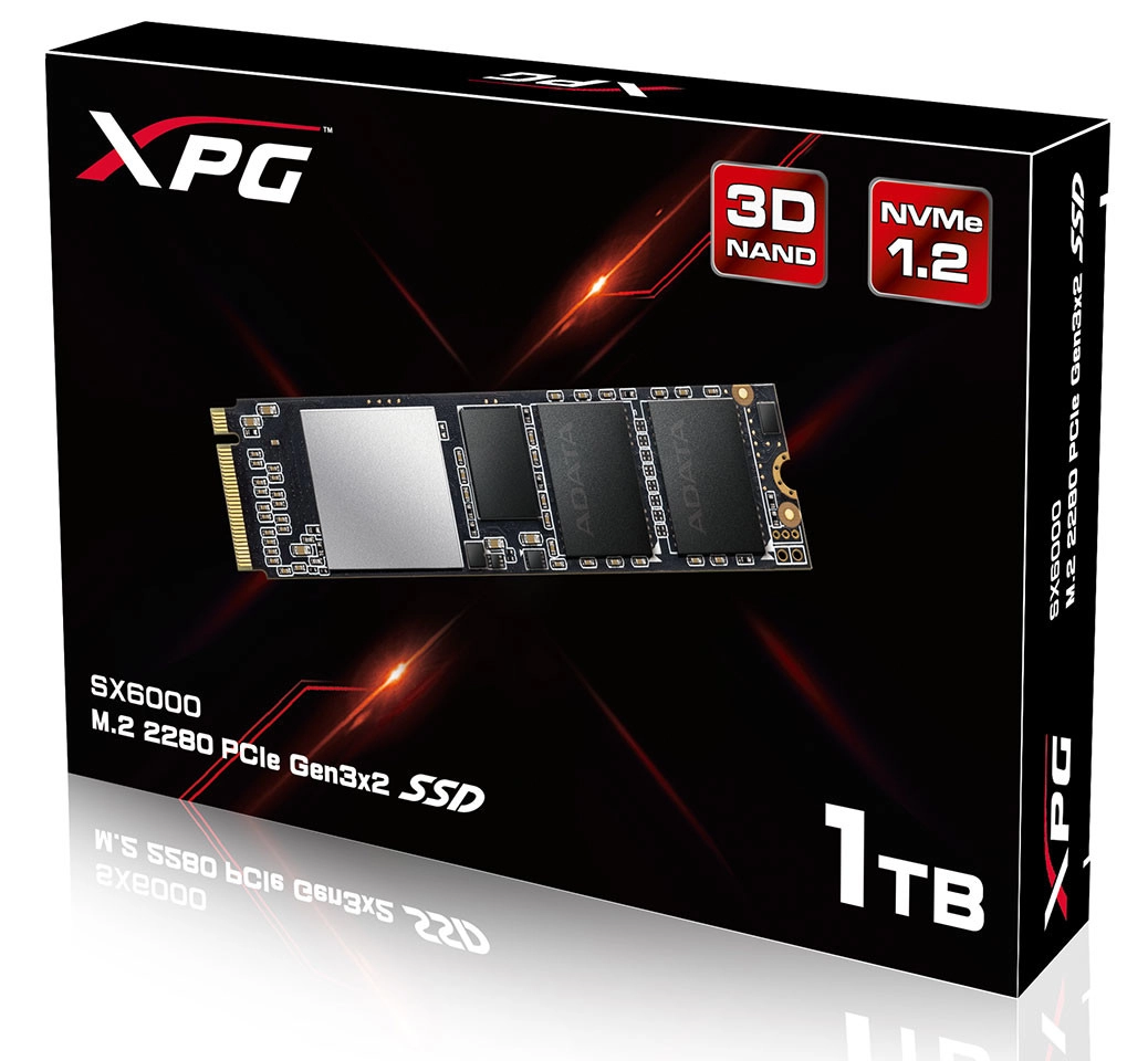 ADATA lance son SSD MVMe XPG SX6000