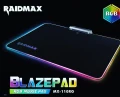 Raidmax Blazpad, un tapis de souris pour les blasés du tapis classique (RGB inside)