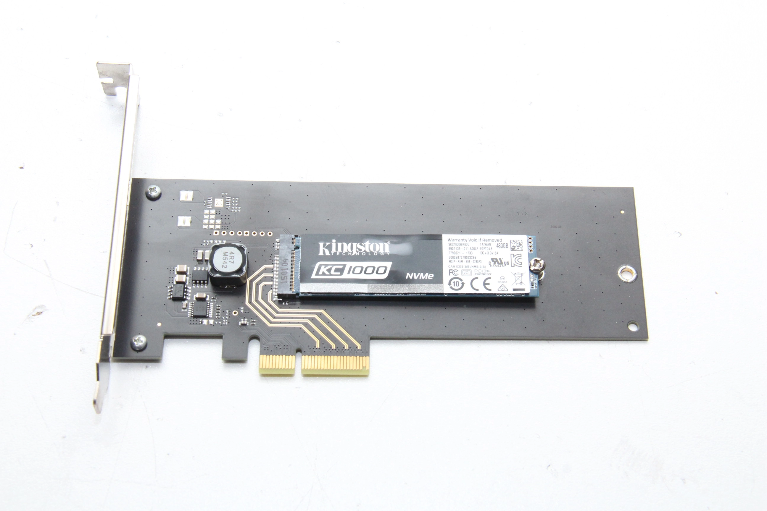  Preview SSD NVMe Kingston KC1000 480 Go