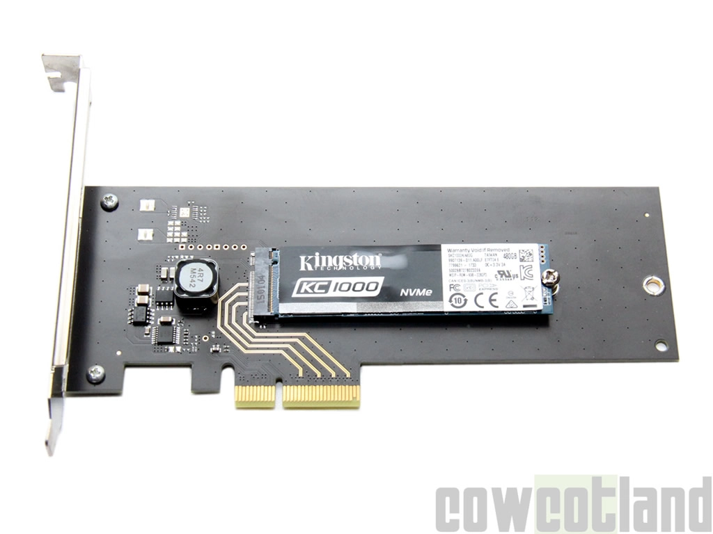  Test SSD Kingston KC1000 480 Go