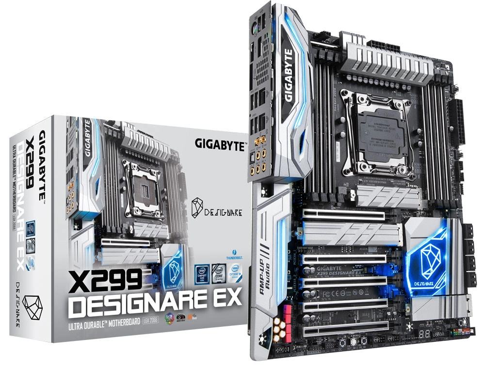 Gigabyte propose la carte m�re X299 Designare EX