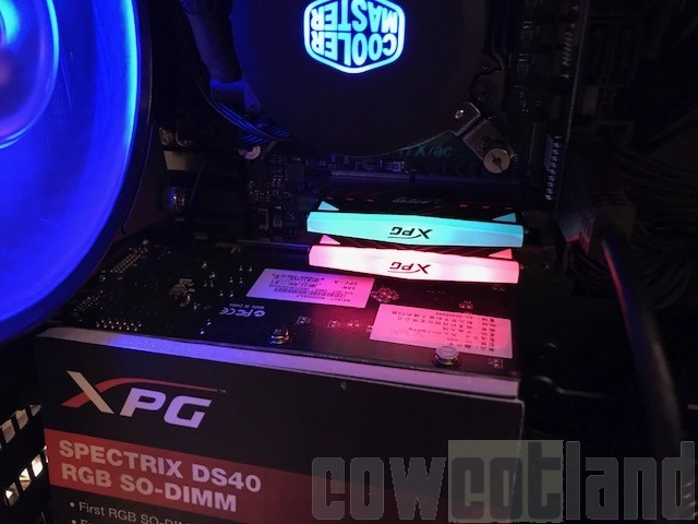 CES 2018 : ADATA passe sa m�moire au RGB