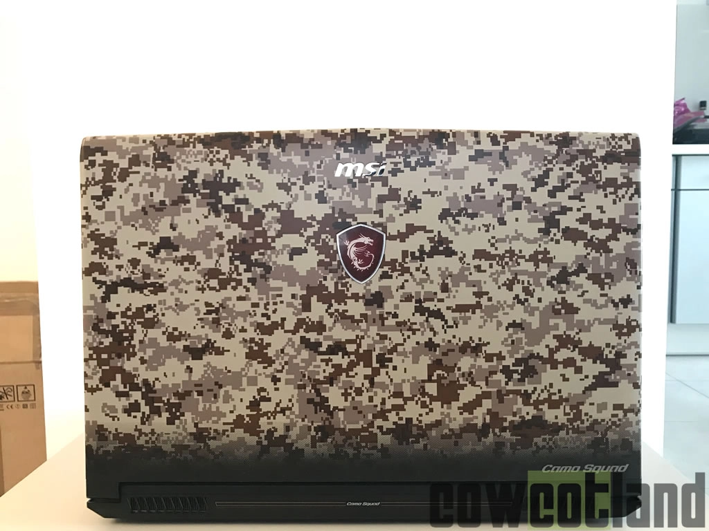  Test Portable MSI GE62VR Camo